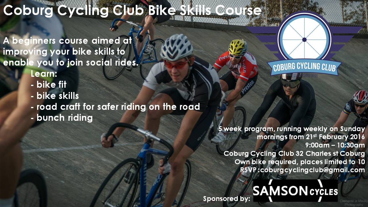 Cycling Skills Course 2016